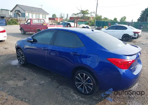 2017 Toyota Corolla Se из США, поврежденный, VIN 2T1BURHE4HC934715